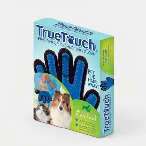 خرید عمده دستکش جمع کننده موی سگ و گربه سیلیکونی برند True Touch